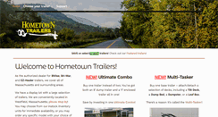 Desktop Screenshot of hometowntrailers.com