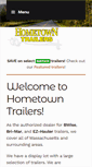 Mobile Screenshot of hometowntrailers.com